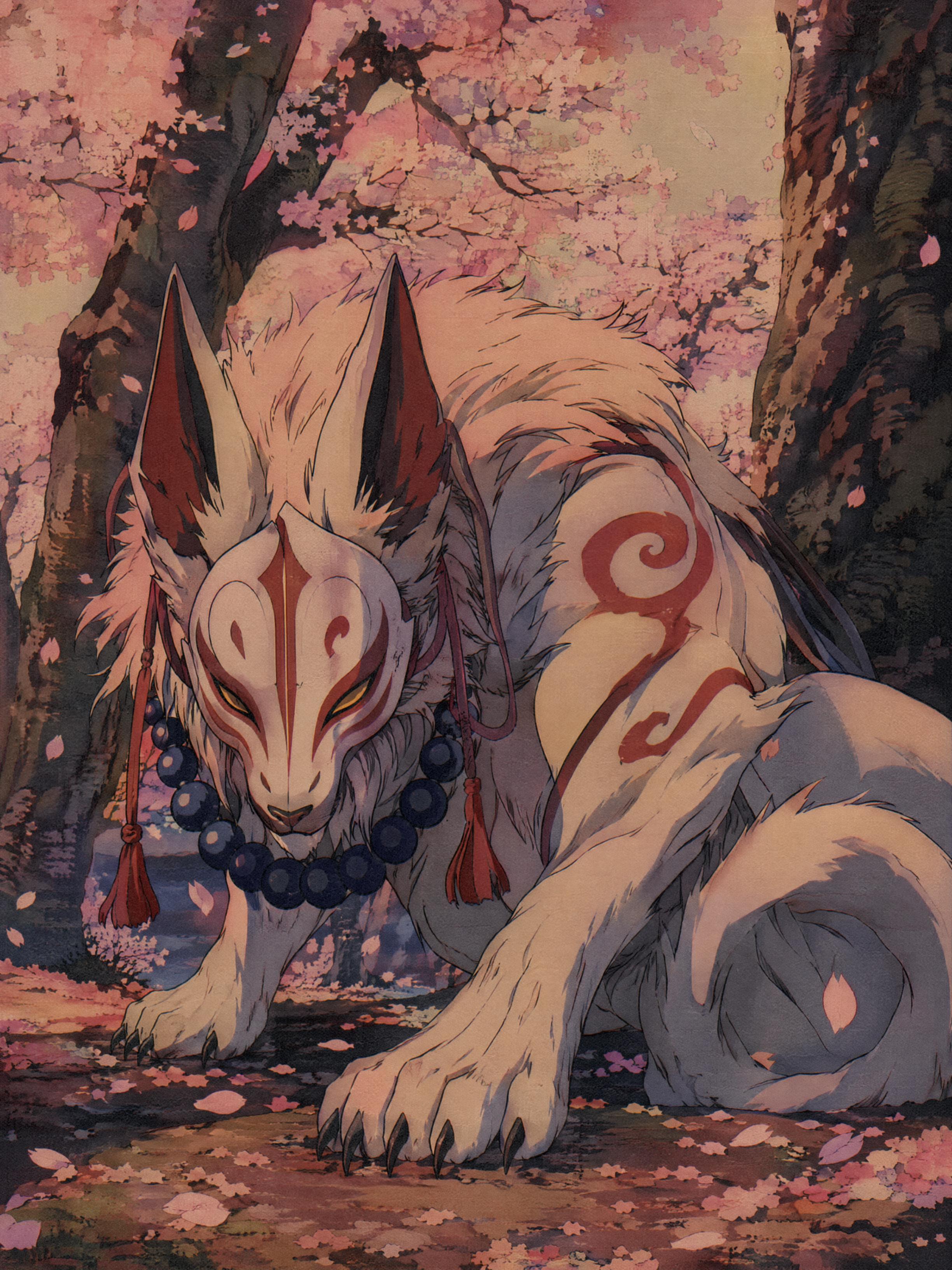 🌸 Masked Oni-Fox