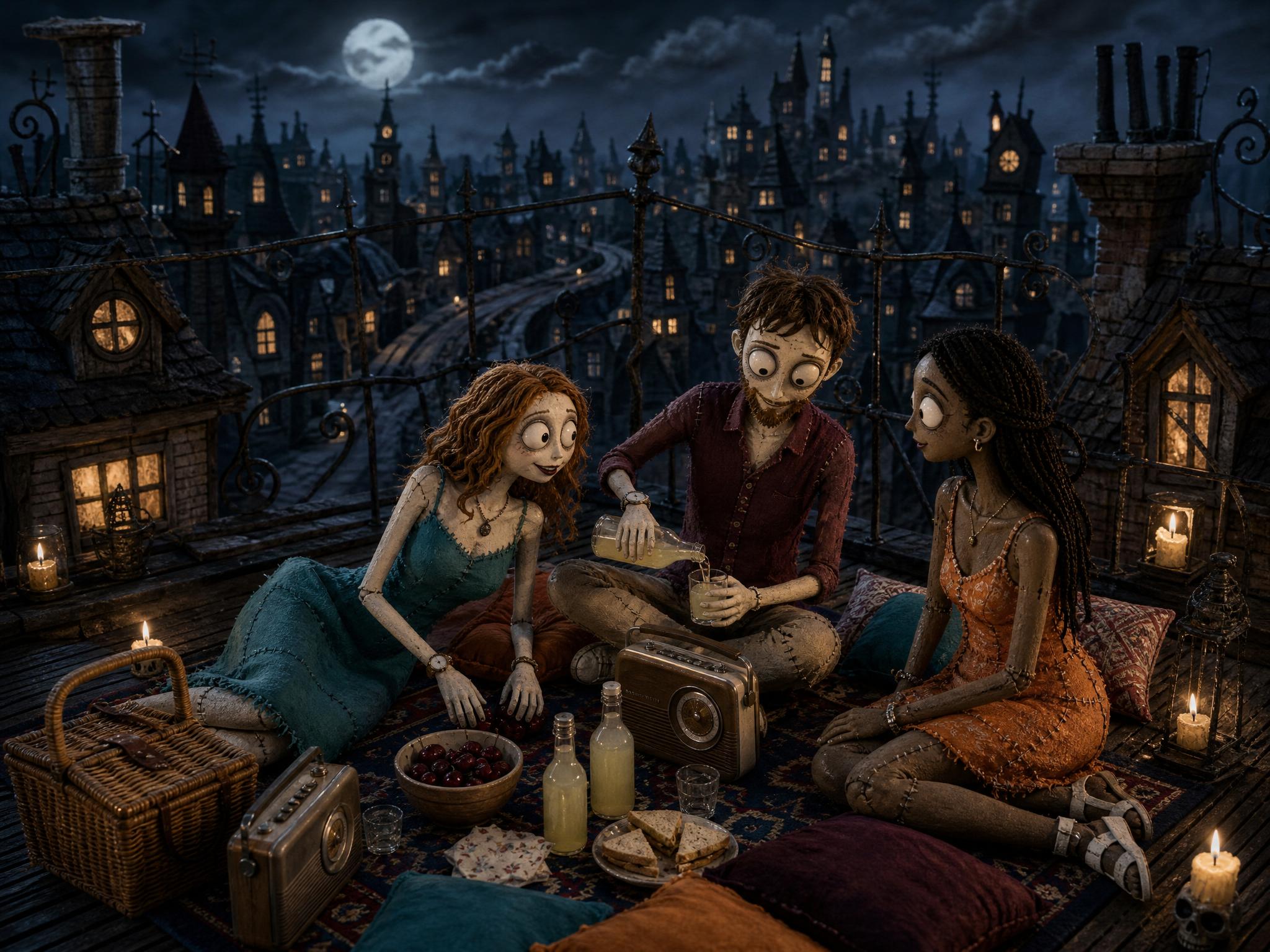 🎬 Whimsical Gothic