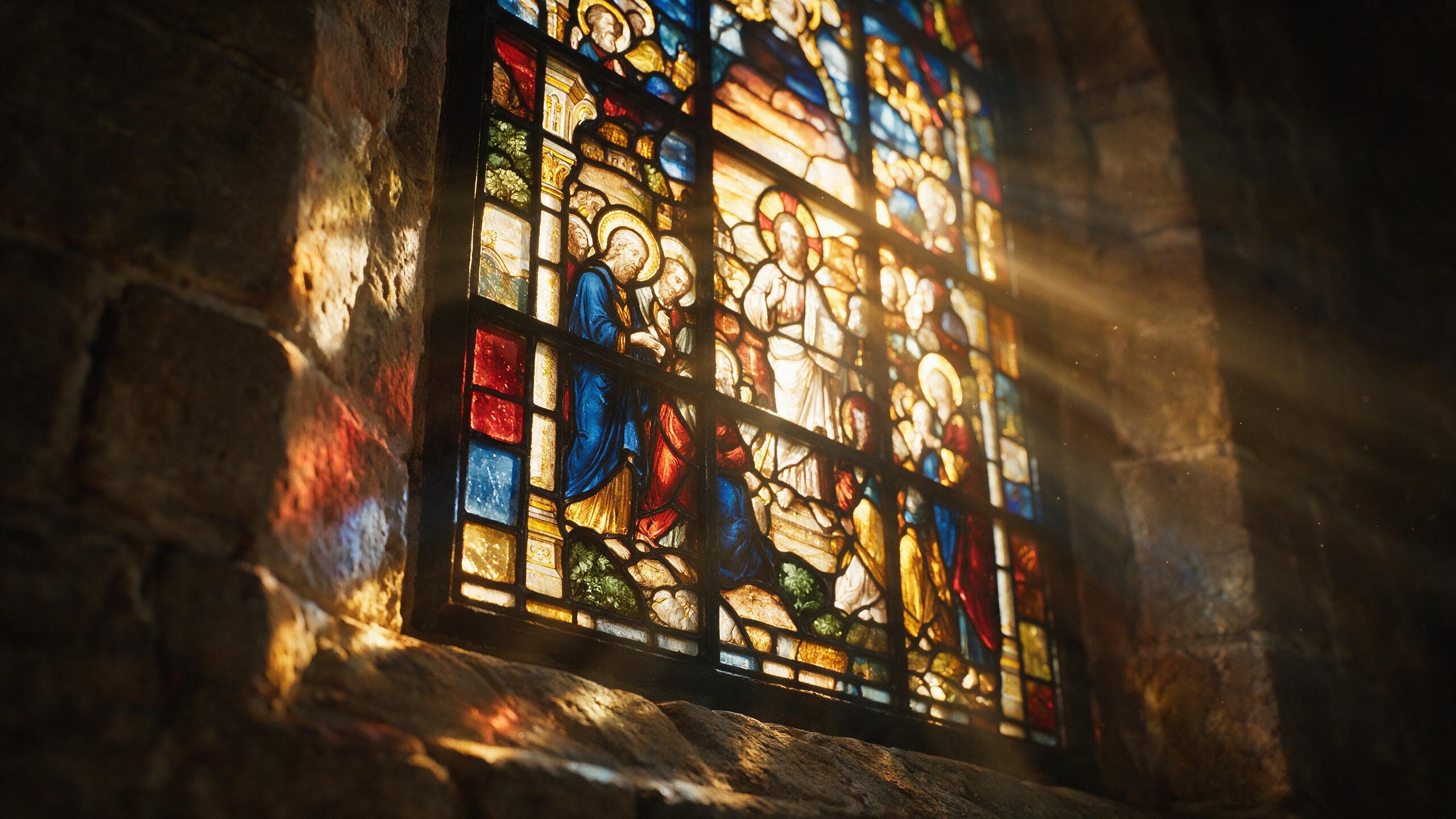 📸 Stained Glass Window