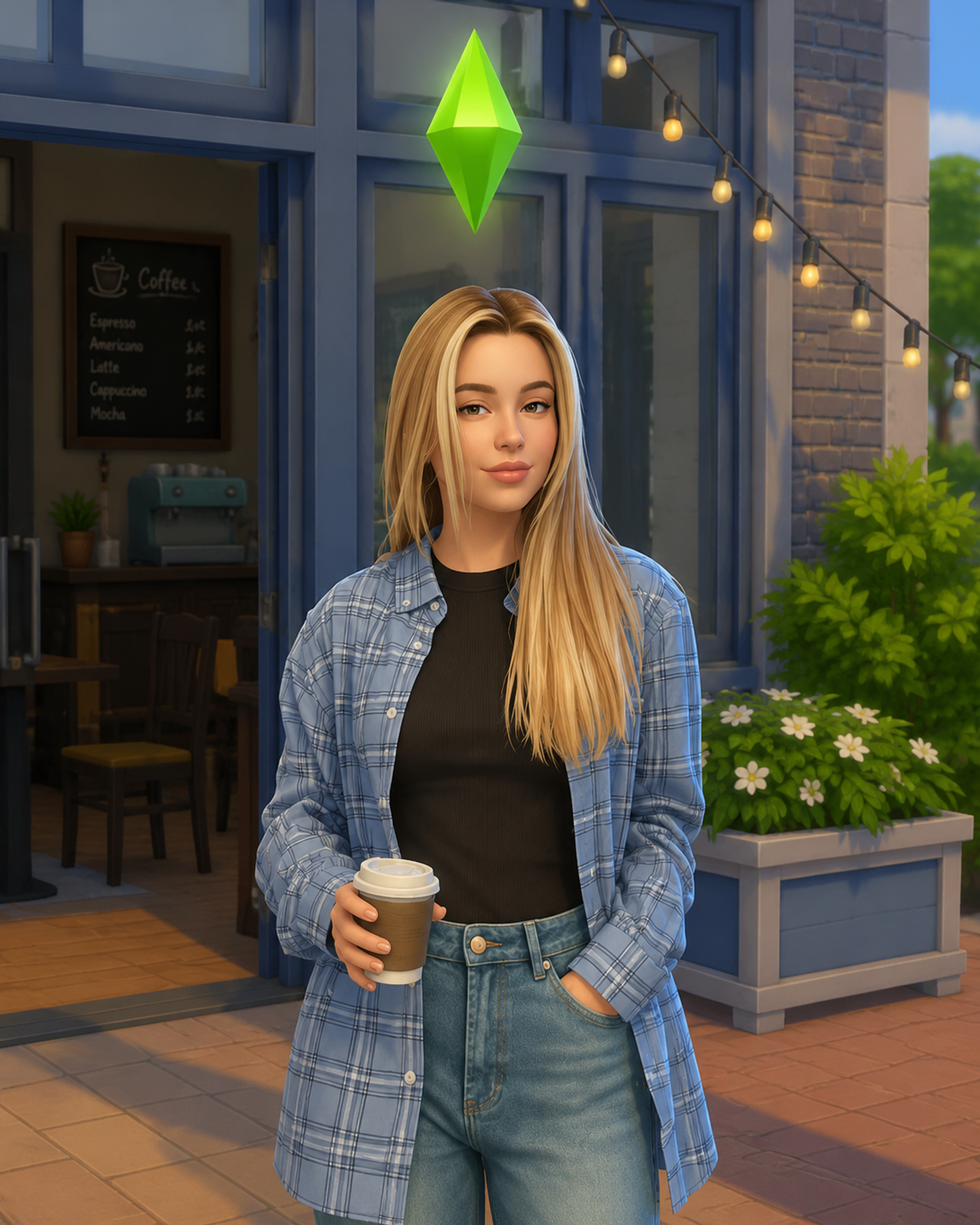 🎮 Персонаж The Sims 4 (CAS 3D)