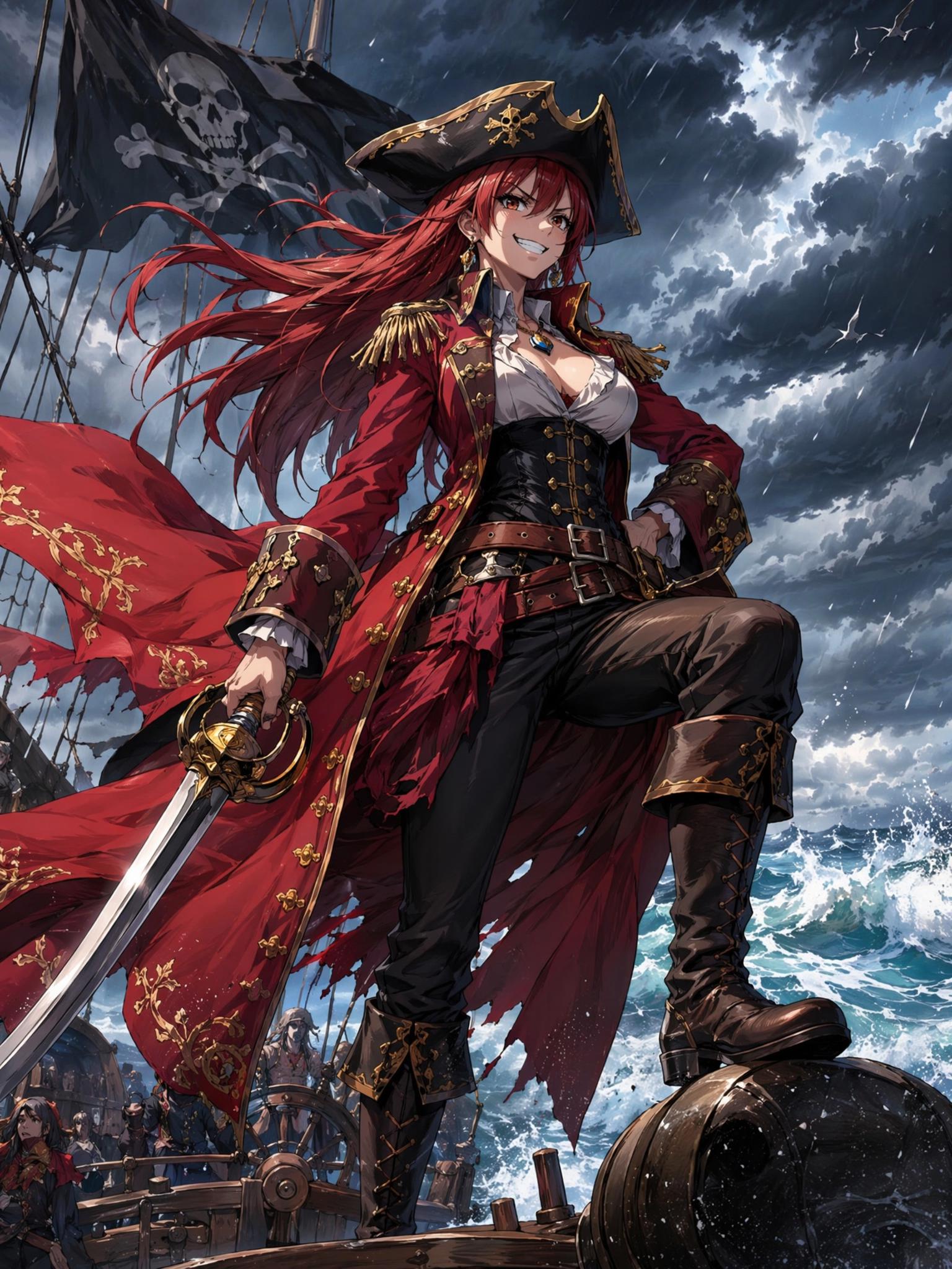 🌸 Pirate Captain