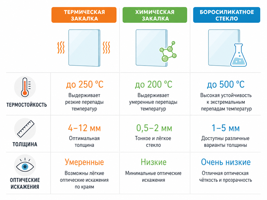 Термостойкое и закаленное стекло для светильников: надежная защита от перегрева и термошока
